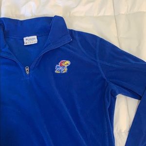 ku columbia quarter zip